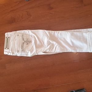 Rock Revival white capri. Size 27
